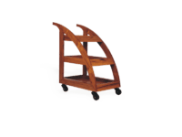 Dhanur Wooden Spa Trolley