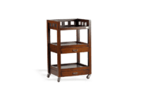 Mridula Wooden Spa Trolley