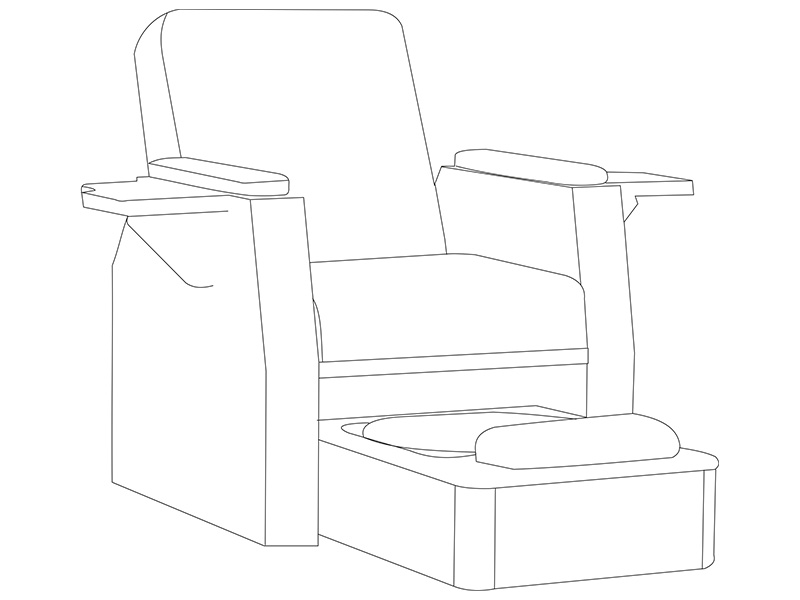 Pedicure Chair Without Plumbing No Plumbing Spa Pedicure Chairs Spa