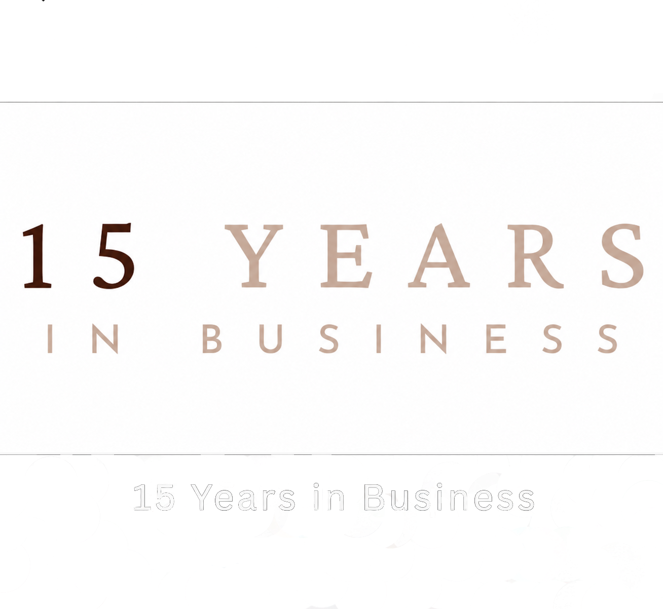 15 Years in Business